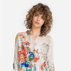 Johnny Was Amelia Silk Top